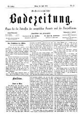 Österreichische Badezeitung