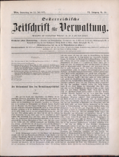 Österreichische Zeitschrift für Verwaltung