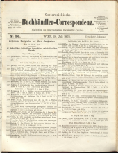 Oesterreichische Buchhändler-Correspondenz