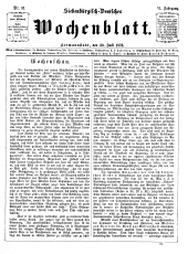 Siebenbürgisch-Deutsches Wochenblatt