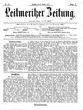 Leitmeritzer Zeitung