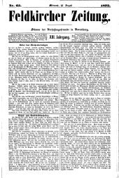 Feldkircher Zeitung