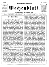 Siebenbürgisch-Deutsches Wochenblatt