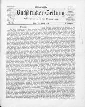 Buchdrucker-Zeitung