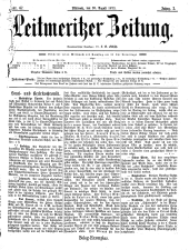 Leitmeritzer Zeitung