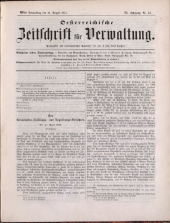 Österreichische Zeitschrift für Verwaltung