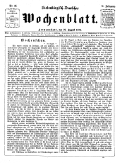 Siebenbürgisch-Deutsches Wochenblatt