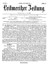 Leitmeritzer Zeitung