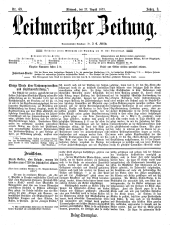 Leitmeritzer Zeitung