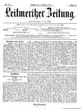 Leitmeritzer Zeitung