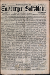 Salzburger Volksblatt: unabh. Tageszeitung f. Stadt u. Land Salzburg