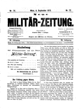 Militär-Zeitung