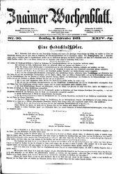 Znaimer Wochenblatt