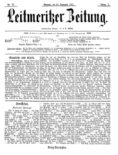 Leitmeritzer Zeitung