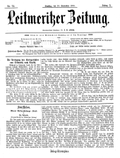 Leitmeritzer Zeitung