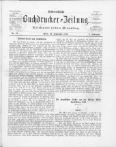 Buchdrucker-Zeitung