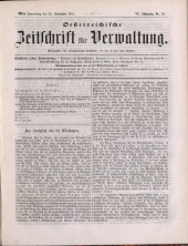 Österreichische Zeitschrift für Verwaltung