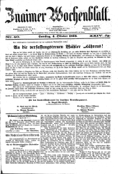 Znaimer Wochenblatt