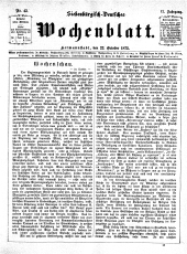 Siebenbürgisch-Deutsches Wochenblatt