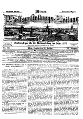 Wr. Weltaustellungs-Zeitung / Int. Austellungs-Zeitung