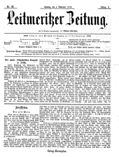 Leitmeritzer Zeitung