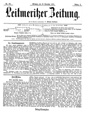 Leitmeritzer Zeitung