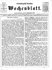 Siebenbürgisch-Deutsches Wochenblatt