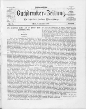 Buchdrucker-Zeitung