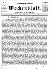 Siebenbürgisch-Deutsches Wochenblatt