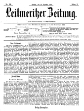 Leitmeritzer Zeitung