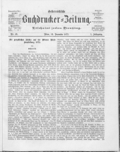 Buchdrucker-Zeitung