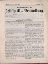 Österreichische Zeitschrift für Verwaltung