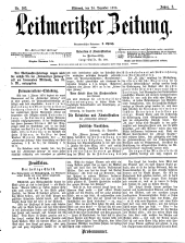 Leitmeritzer Zeitung