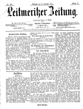 Leitmeritzer Zeitung