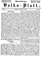 Vorarlberger Volksblatt 18730506 Seite: 1