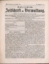 Österreichische Zeitschrift für Verwaltung