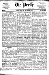 Die Presse 18730919 Seite: 1