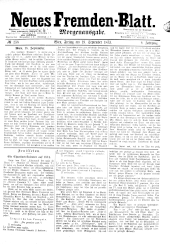 Neues Fremden-Blatt 18730919 Seite: 1