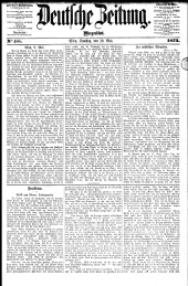Deutsche Zeitung 18730510 Seite: 1