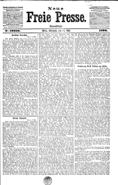 Neue Freie Presse 18930517 Seite: 19