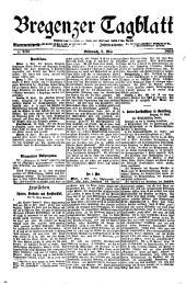 Bregenzer/Vorarlberger Tagblatt 18930503 Seite: 1