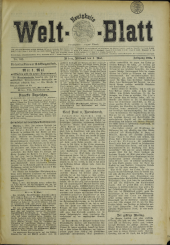 (Neuigkeits) Welt Blatt 18930503 Seite: 1