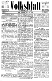 Volksblatt für Stadt und Land 18930504 Seite: 1