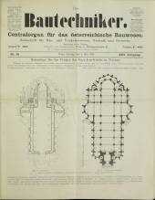 Der Bautechniker 18930505 Seite: 1