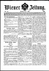 Wiener Zeitung 18930507 Seite: 1