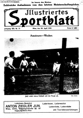 Illustriertes (Österreichisches) Sportblatt