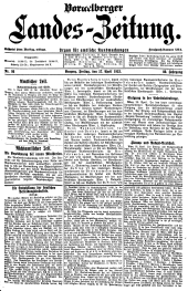 Vorarlberger Landes-Zeitung