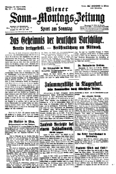 Wiener Sonn- und Montags-Zeitung