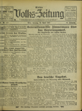 (Österreichische) Volks-Zeitung