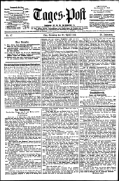 (Linzer) Tages-Post 19230428 Seite: 1